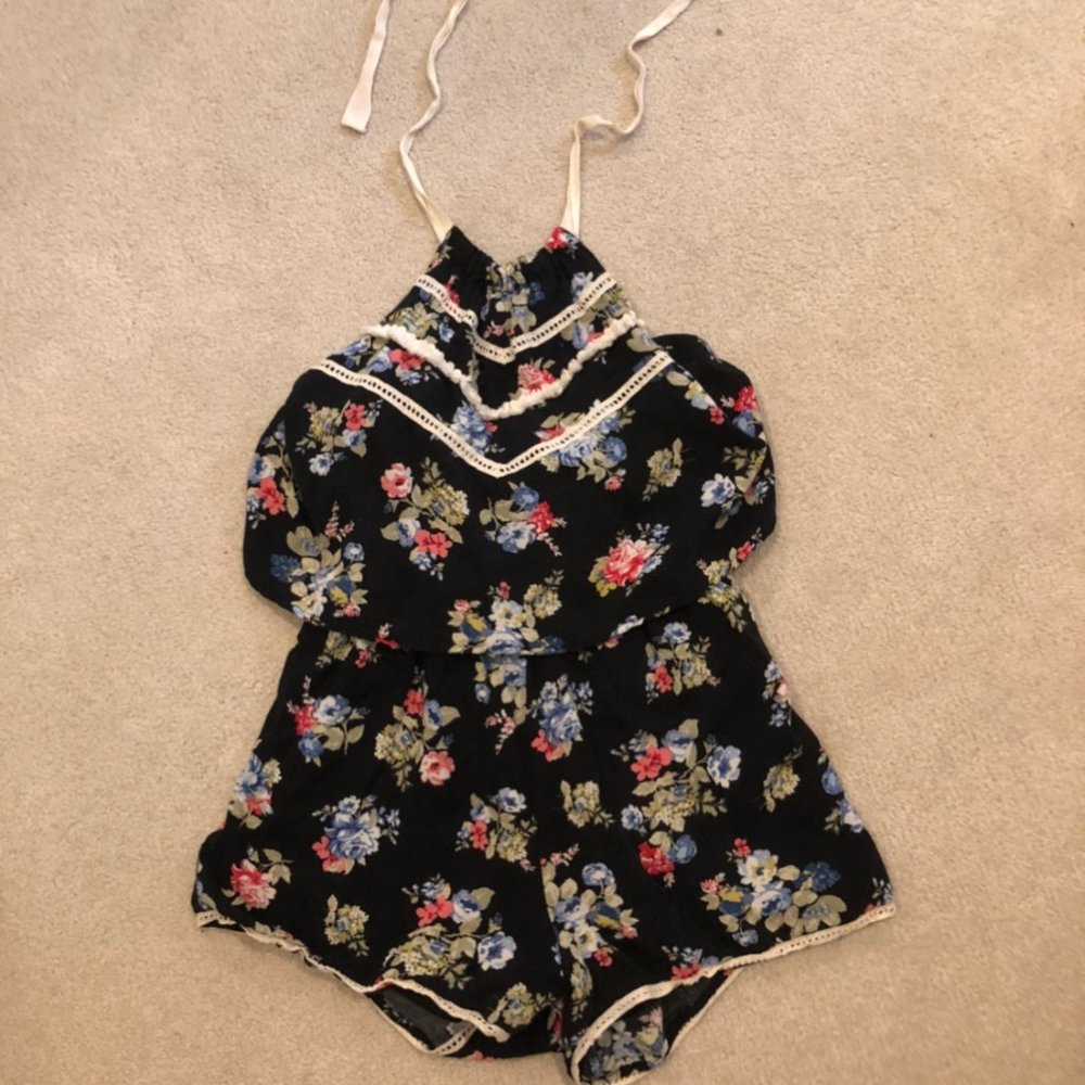 Truly Me Floral Romper ( GIRLS )